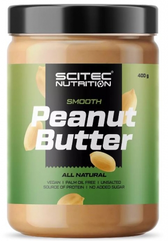 SCITEC 100% Peanut Butter SMOOTH 400 g SCITEC 100% Peanut Butter SMOOTH 400 g