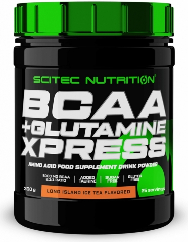SCITEC BCAA + GLUTAMINE XPRESS 300g