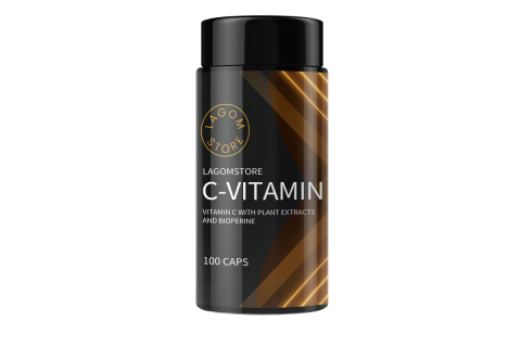 Lagomstore C-Vitamin 1000 + Bioflavonoids + Bioperine® 100 KAPSLÍ