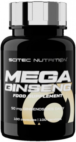 SCITEC MEGA GINSENG 100 kapslí SCITEC MEGA GINSENG 100 kapslí