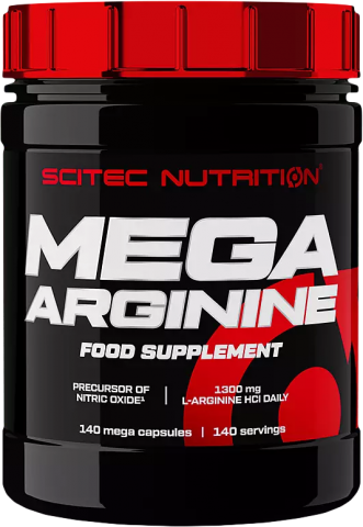 SCITEC MEGA ARGININE 140 KAPSLÍ