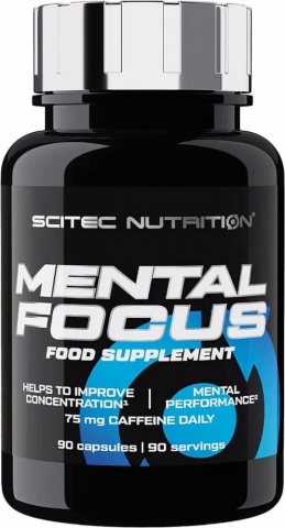 SCITEC MENTAL FOCUS 90 KAPSLÍ SCITEC MENTAL FOCUS 90 KAPSLÍ