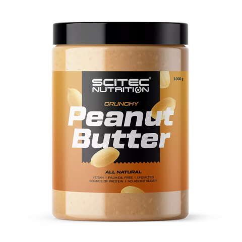 SCITEC 100% Peanut Butter CRUNCHY 1000 g