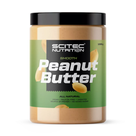 SCITEC 100% Peanut Butter SMOOTH 1000 g SCITEC 100% Peanut Butter SMOOTH 1000 g