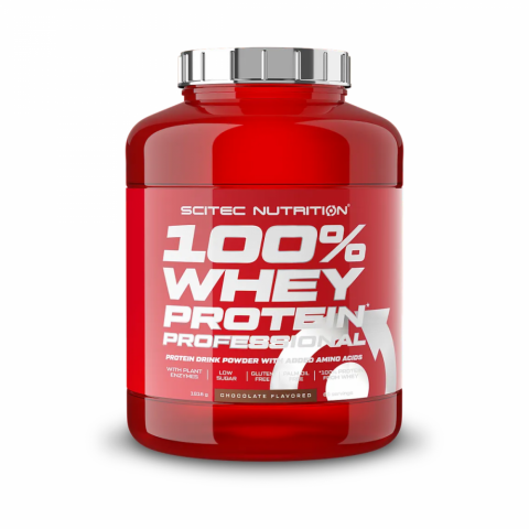 Scitec 100% Whey Protein Professional 1816 g – prémiový proteín vo veľkom balení pre športovcov