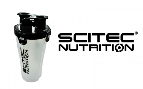 Dual Shaker 700 ml -priesvitný Dual Shaker 700 ml -priesvitný