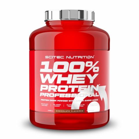 SCITEC 100% WHEY PROTEIN PROFESSIONAL 2350 G Scitec 100% Whey Protein Professional 2350 g – prémiový proteín vo veľkom balení pre športovcov