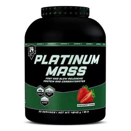 Superior14 Platinum Mass 2270 g – prémiový gainer pro nárůst svalové hmoty
