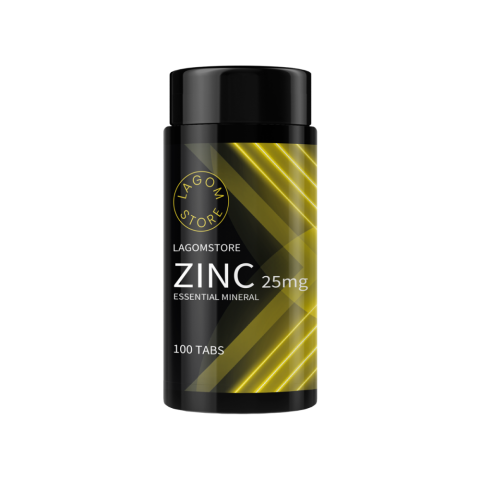 Lagomstore Zinc 25mg 100 tablet Lagomstore Zinc 25mg 100 tablet