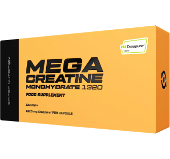 SCITEC Mega Creatine Monohydrate 1320 120 kapslí